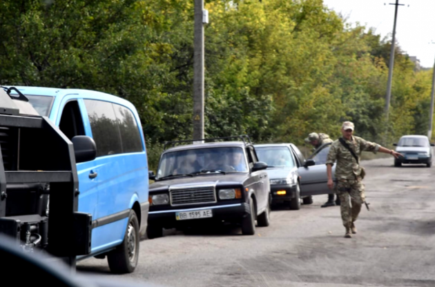 На блокпостах Донеччини затримали дев'ять колишніх бойовиків