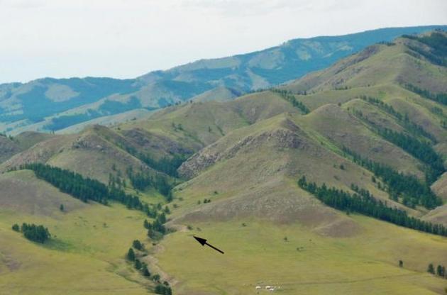 Место, в котором была найдена стоянка