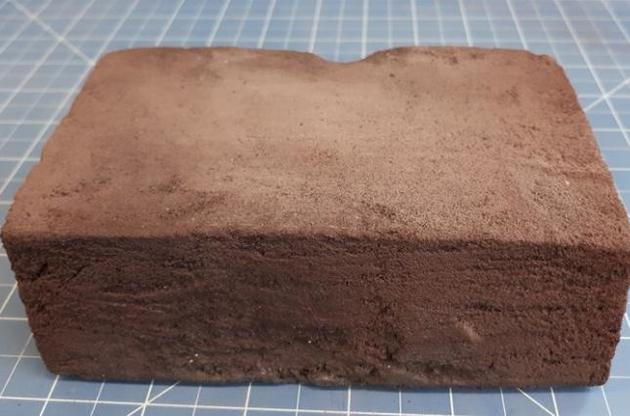 Кирпичи из реголита способны накапливать тепло и удерживать его