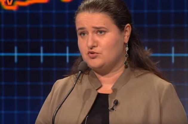 Маркарова пояснила громадськості ситуацію з "Актив-банком"