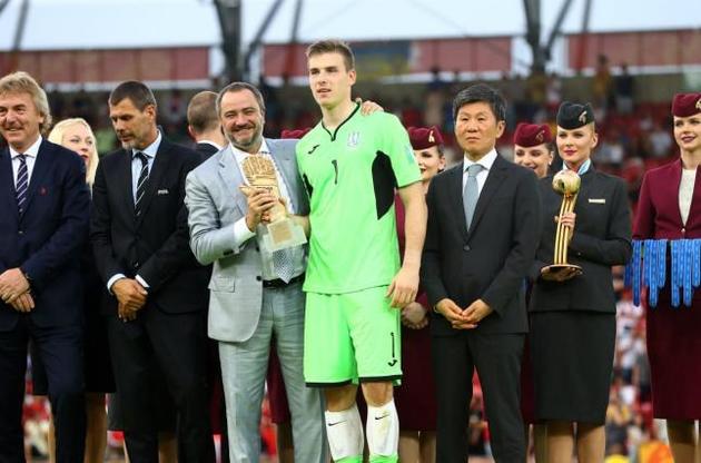 Лунін влітку став чемпіоном молодіжного чемпіонату світу