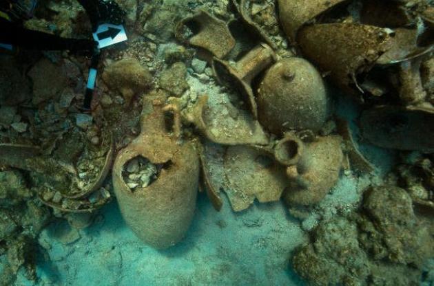 В Эгейском море найдены пять затонувших античных судов