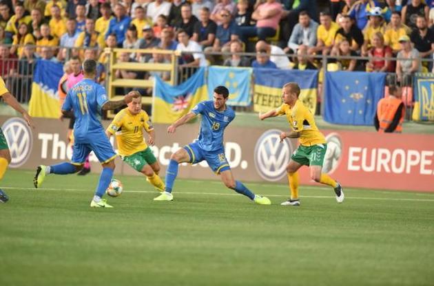 Украина является фаворитом матча