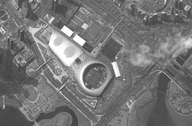 Подразделения НВМК, развернутые на стадионе Шэньчжэня