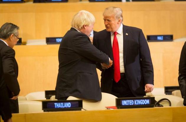 Трамп поддерживает политику Джонсона по Brexit