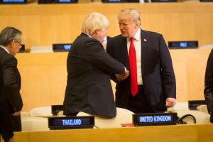 Трамп поддерживает политику Джонсона по Brexit