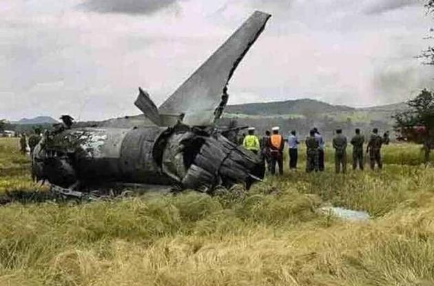 В Эфиопии разбился истребитель Су-27УБ российского производства