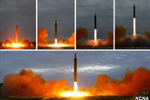 Новий ракетний пуск КНДР: ракети полетіли у Японське море