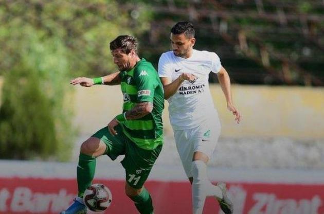 Селезньов забив другий гол у трьох іграх за турецький "Бурсаспор"