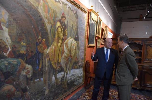 В Україну повертається картина художника Паніна, вкрадена нацистами в роки Другої світової війни