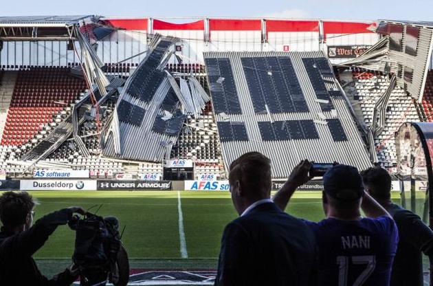 На стадіоні нікого не було, і ніхто не постраждав