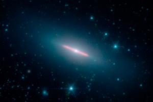 Телескоп "Спітцер" зробив знімок галактики Веретено