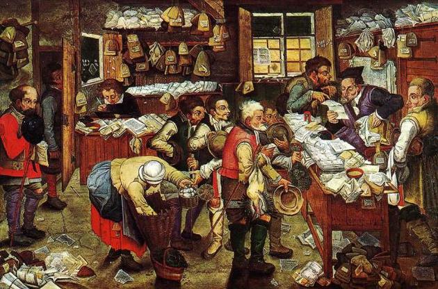 Питер Брейгель Младший, Уплата налога, 1640 год