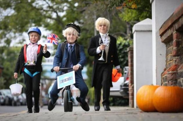 Діти Великої Британії планують вбратися на Хелловін Борисом Джонсоном