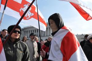 В Минске состоялся "митинг за независимость" от России