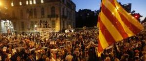 Из пяти городов Каталонии вышли протестные марши в Барселону