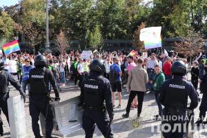 В Харькове одновременно прошли марши равенства и сторонников традиционных ценностей