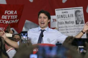 На парламентских выборах в Канаде лидирует партия Трюдо
