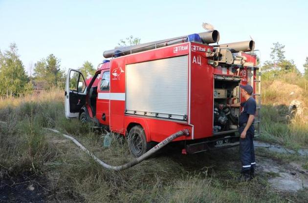 Вогонь охопив 30 га сухої трави у Кременчуцькому район