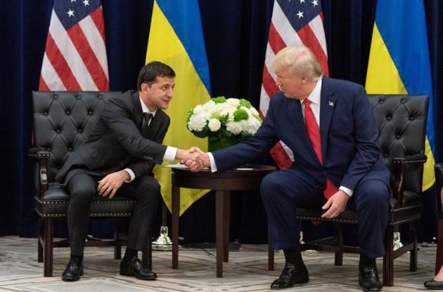 Зеленский призвал Трампа присоединиться к разрешению конфликта на востоке Украины