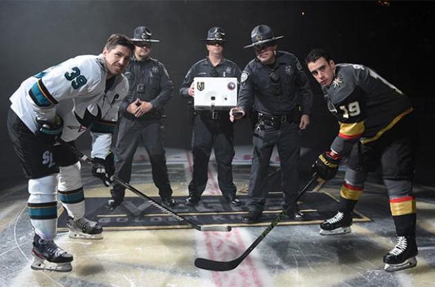 "Вегас" разыграл шайбу после ее возвращения из стратосферы