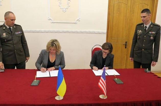 Минобороны Украины и США подписали протокол сотрудничества
