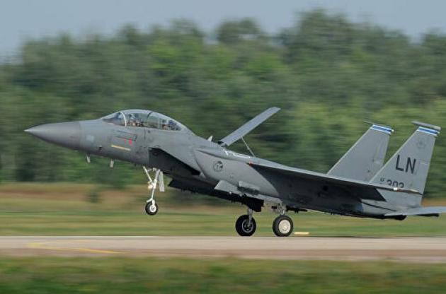 Авиаудар наносили самолеты F-15 ВВС США