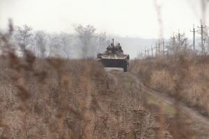 Из Богдановки вывели более 40 военнослужащих и три БМП