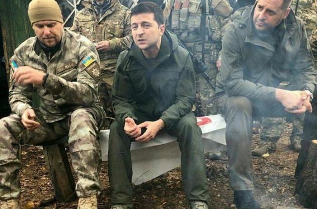 Зеленский приехал в Донбасс