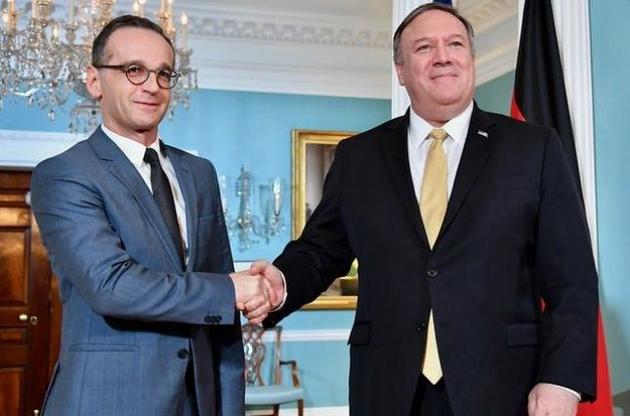 Помпео та Маас заявили, що розуміють небезпеку української корупції