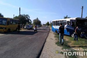 На Одещині зіткнулися дві маршрутки: щонайменше 19 постраждалих