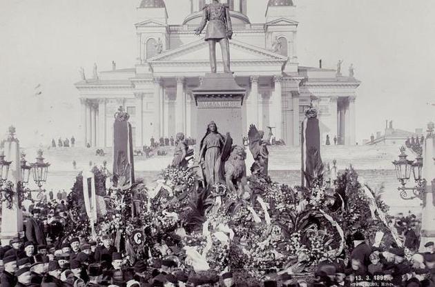 Монумент Александру II в Хельсинки, 1899 г.