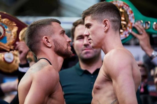 Ломаченко и Кэмпбелл провели бой в Лондоне