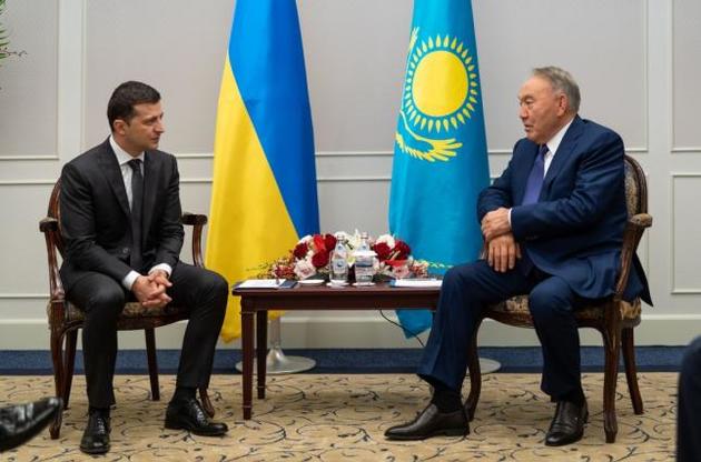 Назарбаев предложил провести встречу Зеленского и Путина в Казахстане