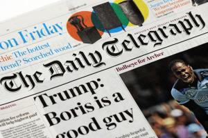 Британская газета Telegraph выставлена на продажу — СМИ