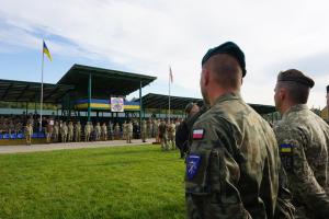 Под Львовом проходят военные учения Rapid Trident-2019