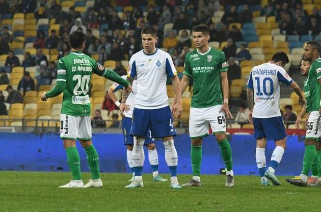 "Динамо" втратило очки