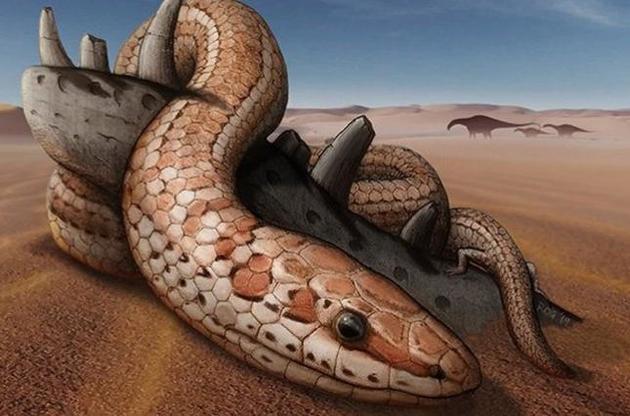 Палеонтологи обнаружили останки змеи с задними лапами