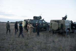 Испытания бронеавтомобилей "Козак-2М1" и "Варта-Новатор"