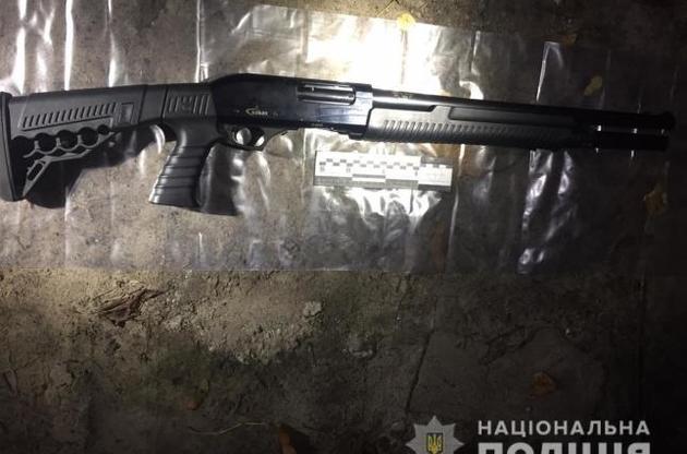 У подозреваемого изъяли ружье