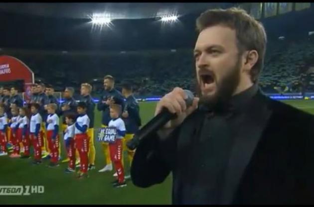 Потужне виконання гімну України