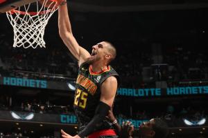 Украинец Лень оформил второй дабл-дабл в сезоне НБА
