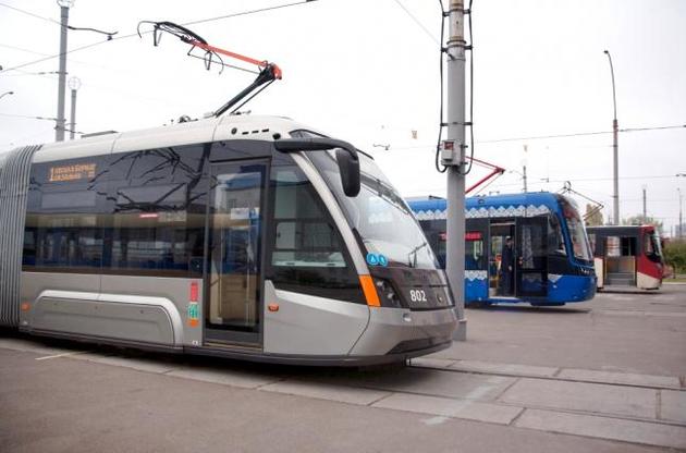 Рух швидкісного трамваю на Борщагівку відновлять до 1 жовтня
