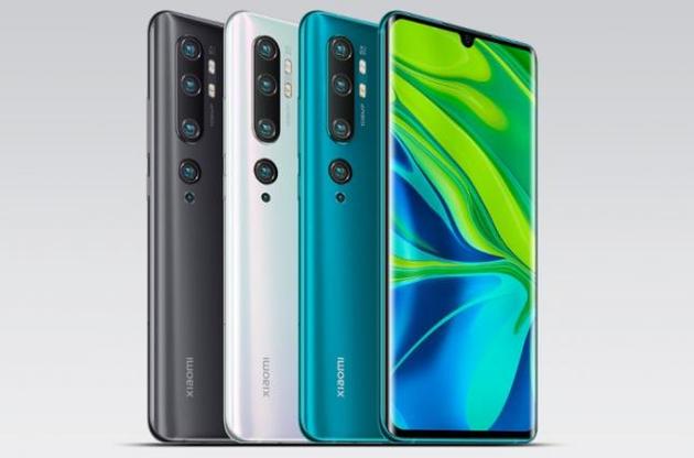 Стоимость Mi Note 10 будет стартовать от 400 долларов