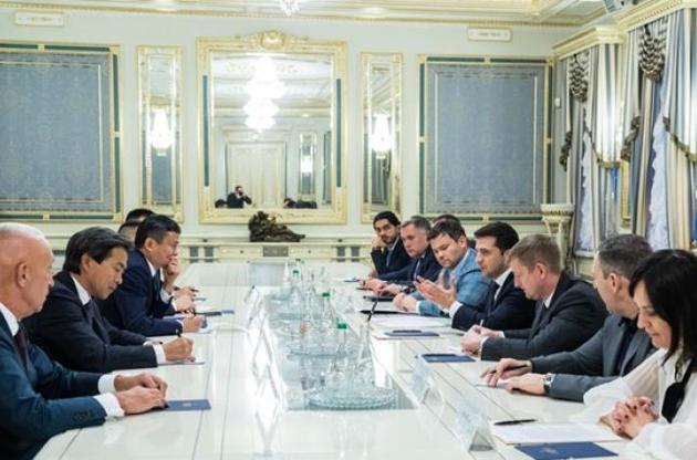 Зеленский поделился с Джеком Ма амбициозными целями