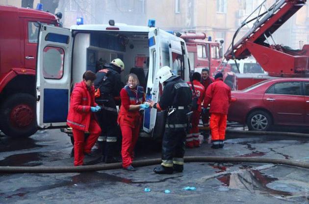 Пожар в Одессе: возросло количество пострадавших, среди них есть студенты