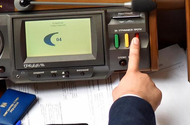 За отмену проголосовали всего 108 депутатов