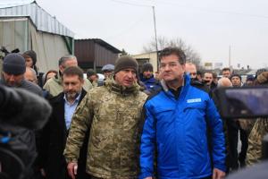 Глава ОБСЕ Лайчак посетил Луганскую область