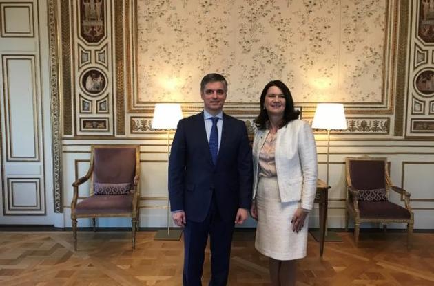 Пристайко зустрівся з міністром закордонних справ Королівства Швеція Анн Лінде