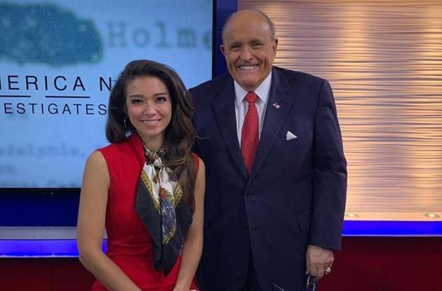 Руди Джулиани и телеведущая Шанель Рион утверждают, что в Киеве за ними &quot;охотились&quot; Сорос , Пинчук, черные &quot;Мерседесы&quot; и тысячи полицейских